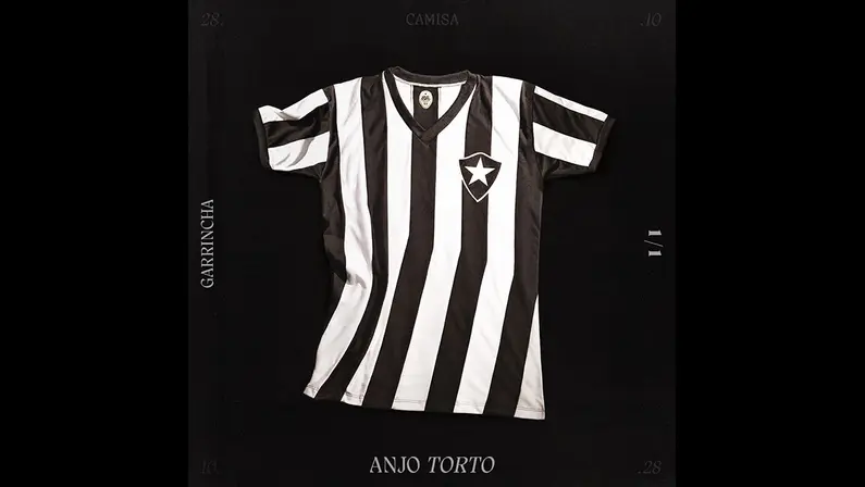 Botafogo lança camisa Anjo Torto em homenagem a Garrincha