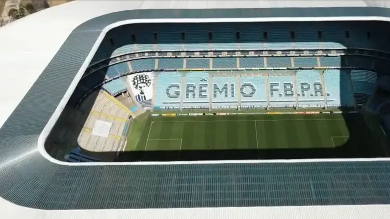 Arena do Grêmio, em Porto Alegre/RS