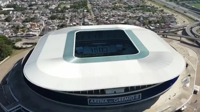 Arena do Grêmio, em Porto Alegre/RS