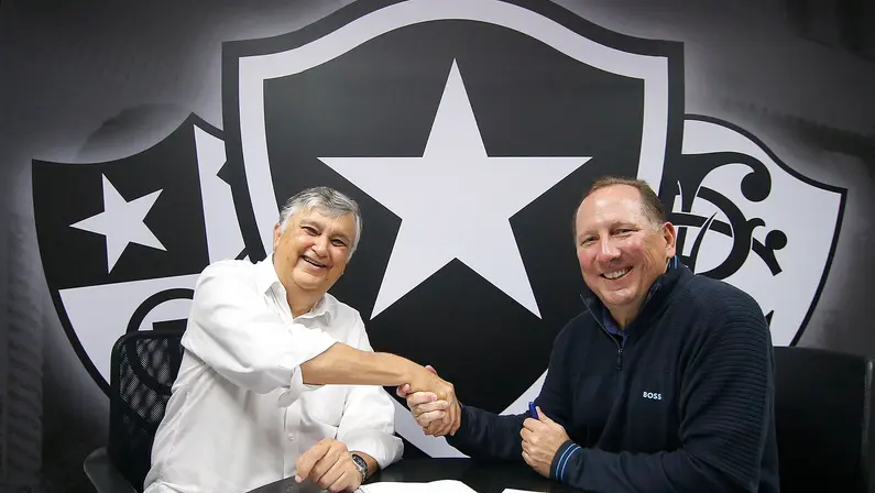 Durcesio Mello e John Textor no Botafogo