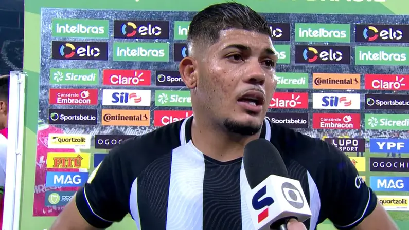 Erison em Botafogo x América-MG | Copa do Brasil 2022