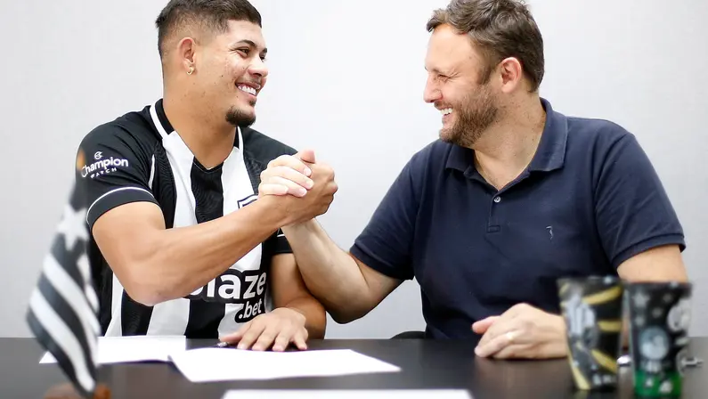 Erison e André Mazzuco no Botafogo