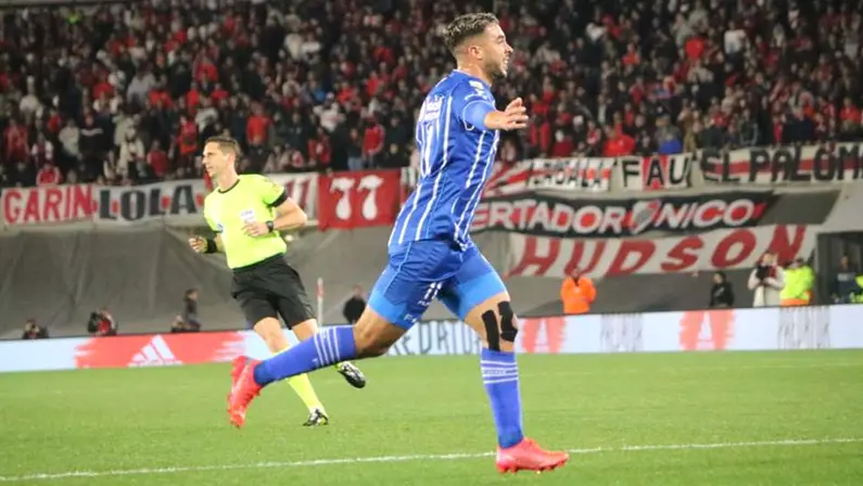 Martín Ojeda em River Plate x Godoy Cruz | Campeonato Argentino 2022
