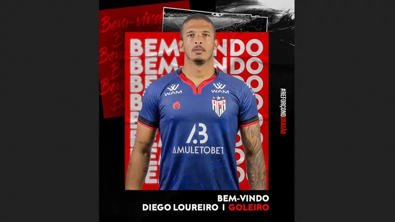 Diego Loureiro foi emprestado pelo Botafogo ao Atlético-GO