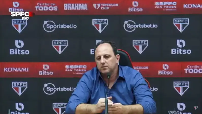 Rogério Ceni, técnico do São Paulo