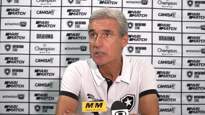 Luís Castro em Botafogo x Brasiliense | Copa do Brasil 2023