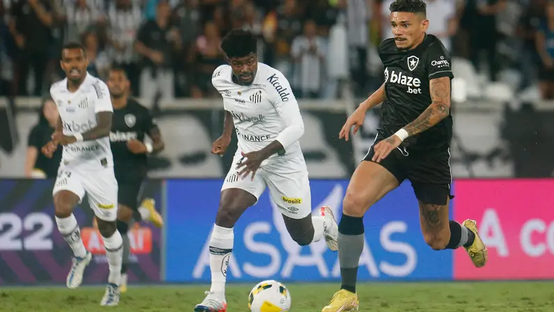 Santos revela quem é o jogador investigado por manipulação em derrota para o Botafogo em 2022
