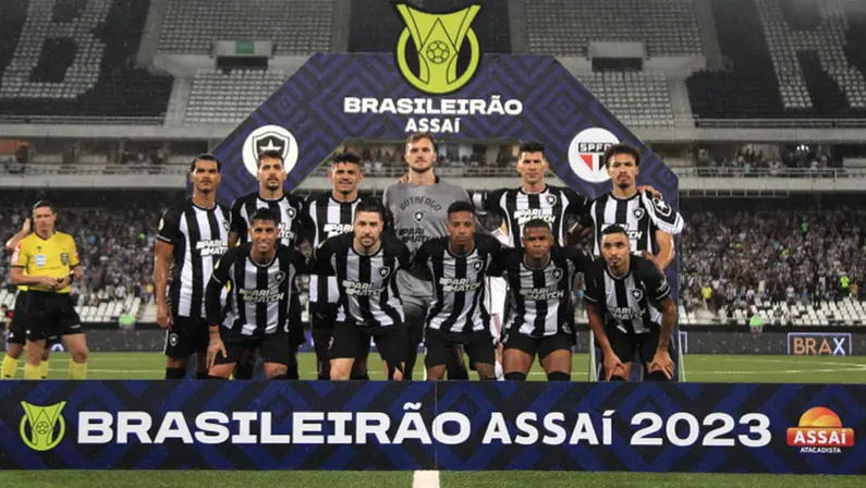 Elenco em Botafogo x São Paulo | Campeonato Brasileiro 2023