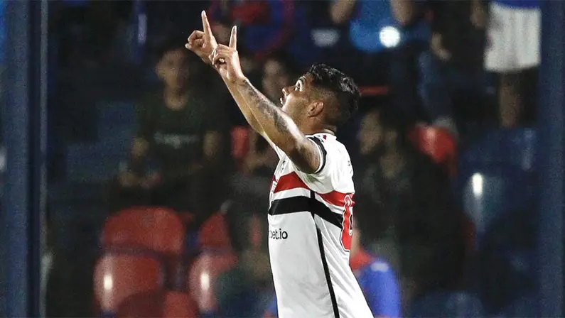 Erison em Tigre x São Paulo | Copa Sul-Americana 2023