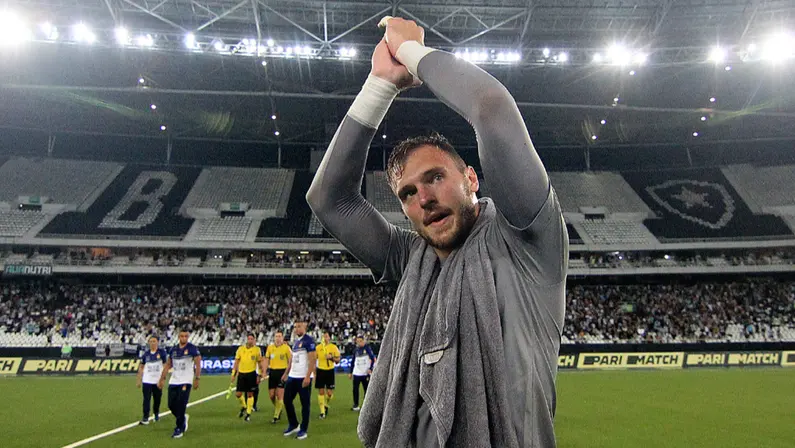 Lucas Perri em Botafogo x São Paulo | Campeonato Brasileiro 2023