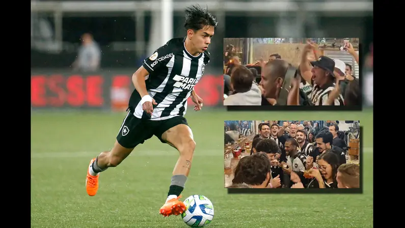 Olha o drible que ele tem! Torcida do Botafogo cria música para Matías Segovia: ‘Segovinha an, an, an’