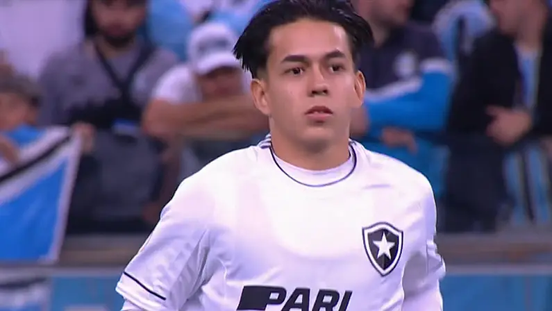 Matías Segovia (Segovinha) em Grêmio x Botafogo | Campeonato Brasileiro 2023