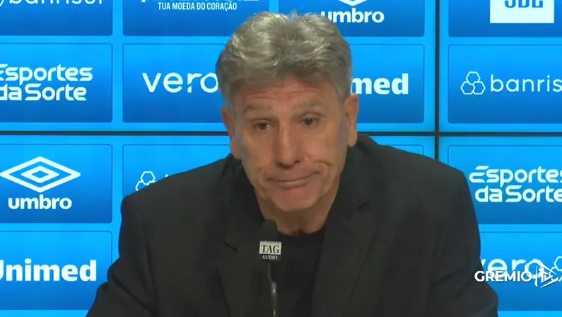 Renato Gaúcho em Grêmio x Flamengo | Copa do Brasil 2023