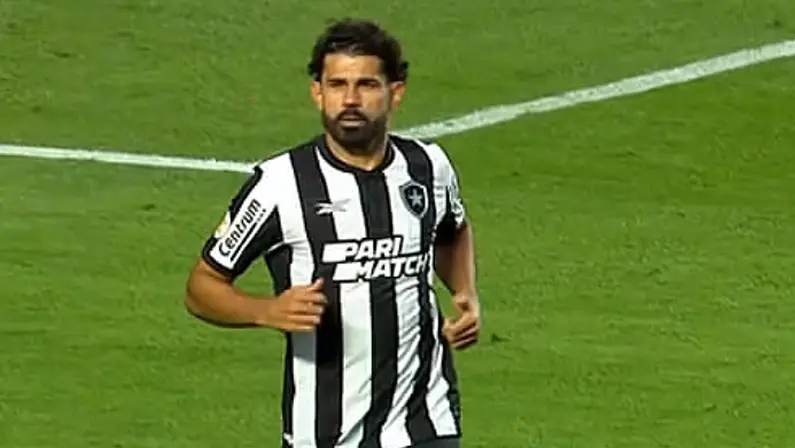 Diego Costa em São Paulo x Botafogo | Campeonato Brasileiro 2023