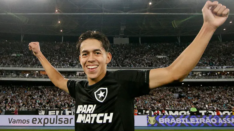 Matías Sevovia, o Segovinha, em Botafogo x Red Bull Bragantino | Campeonato Brasileiro 2023