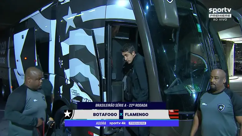 Bruno Lage em Botafogo x Flamengo
