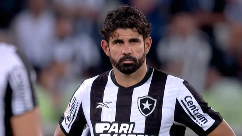 Diego Costa em Botafogo x Goiás | Campeonato Brasileiro 2023