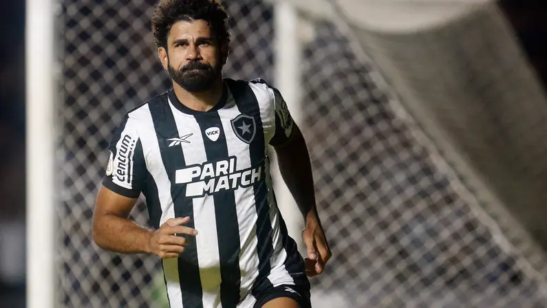 Diego Costa se recupera e reforça Botafogo contra o Cruzeiro