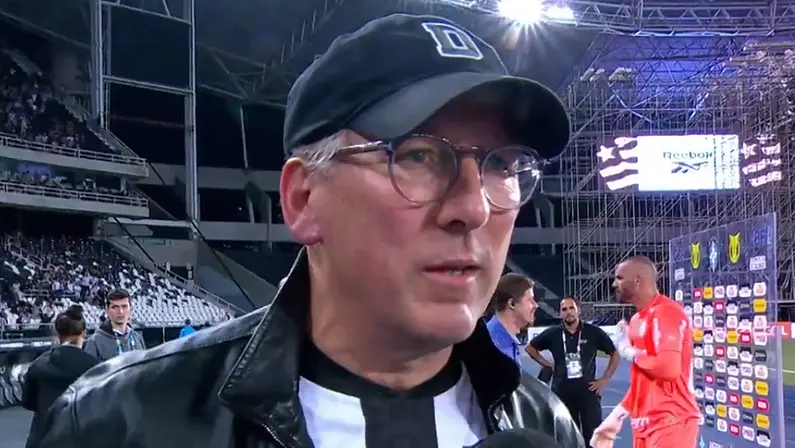 John Textor em Botafogo x Palmeiras | Campeonato Brasileiro 2023