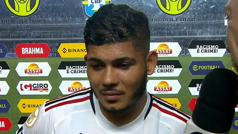Erison, sobre gol ter ajudado o Botafogo: ‘Estou defendendo o São Paulo, sou um atacante que gosta muito de fazer gol’