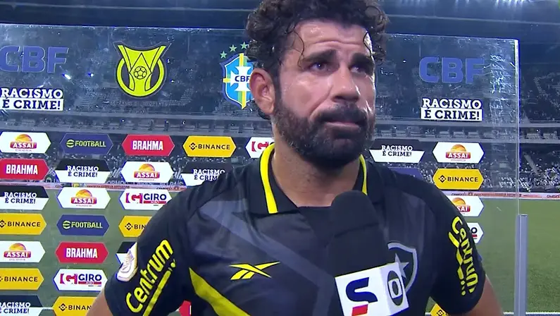 Diego Costa em Botafogo x Cruzeiro | Campeonato Brasileiro 2023