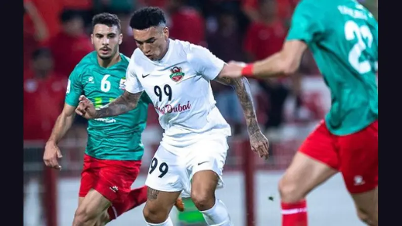 Igor Jesus, atacante do Shabab Al Ahli, dos Emirados Árabes, em 2023