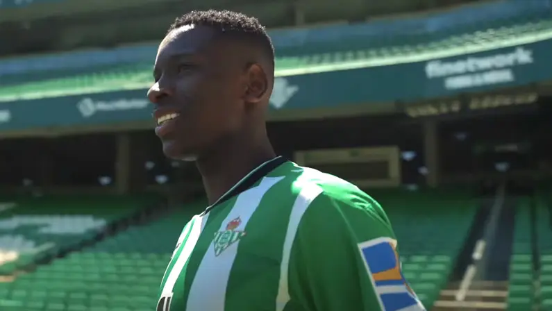 Luiz Henrique, atacante do Real Betis em 2023