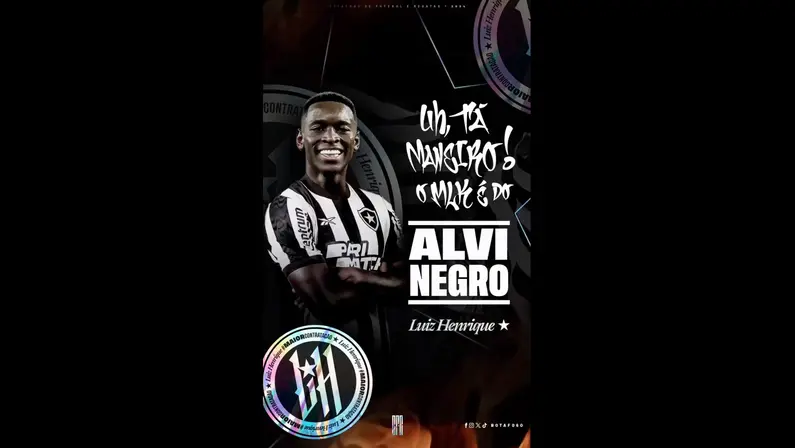 Bônus de € 4 milhões só serão pagos pelo Botafogo ao Betis quando Luiz Henrique for para o Lyon; entenda