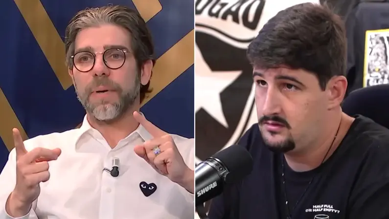 Juninho Pernambucano e Daniel Braune