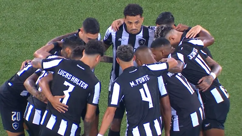 Elenco em Botafogo x Junior Barranquilla | Copa Libertadores 2024