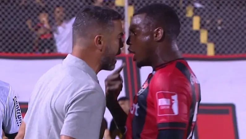 Artur Jorge e Dudu em Vitória x Botafogo | Copa do Brasil 2024