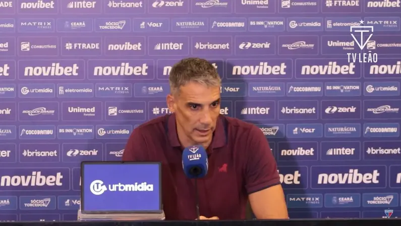 Juan Pablo Vojvoda, técnico do Fortaleza