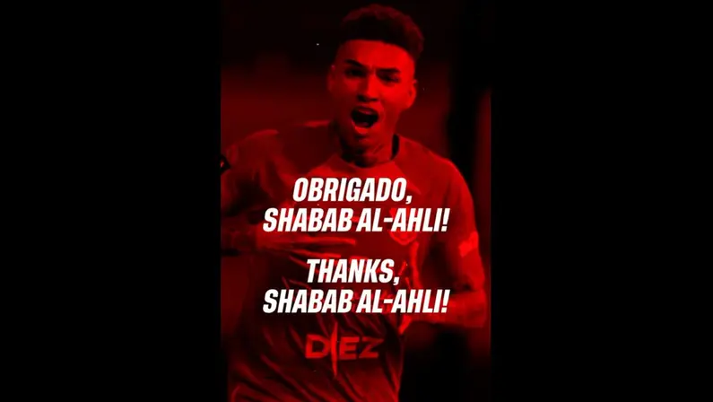 Só vem! Reforço do Botafogo, Igor Jesus se despede do Shabab Al Ahli: ‘Gratidão por tudo’