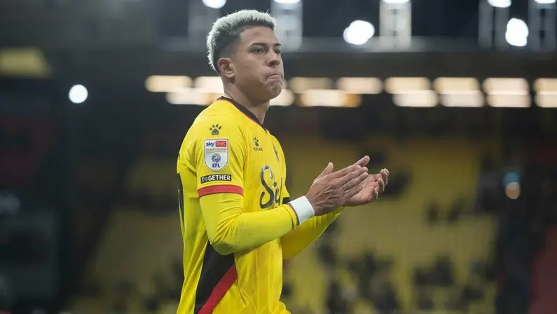 Matheus Martins, atacante do Watford