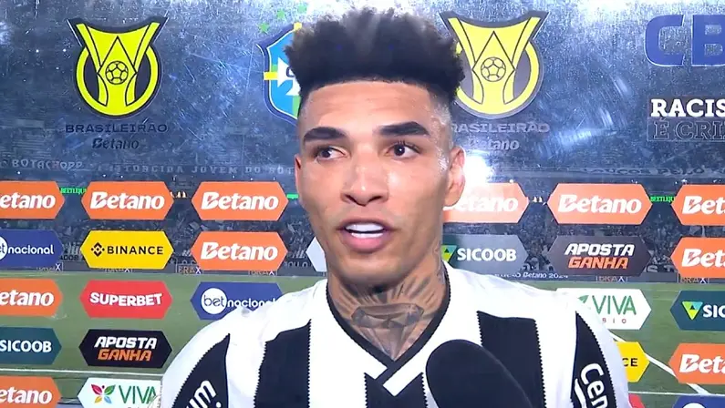 Igor Jesus em Botafogo x Fortaleza | Campeonato Brasileiro 2024