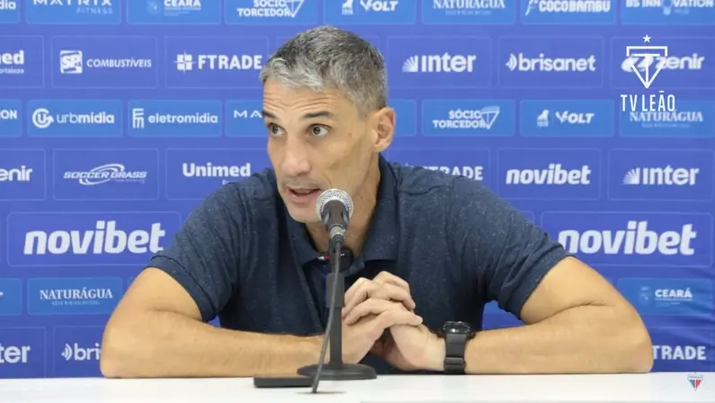 Juan Pablo Vojvoda, técnico do Fortaleza