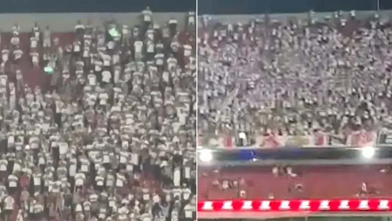 Torcida no Morumbis em São Paulo x Internacional | Campeonato Brasileiro 2024