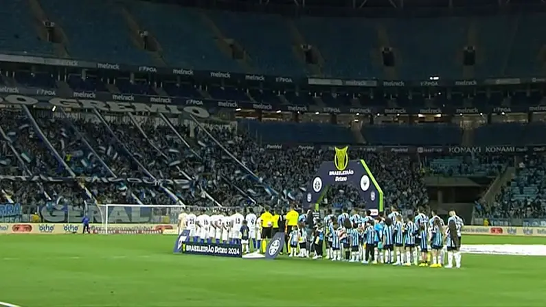 Elenco em Grêmio x Fortaleza | Campeonato Brasileiro 2024