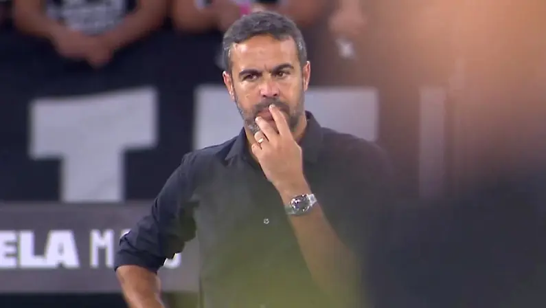 Artur Jorge em Botafogo x Vasco | Campeonato Brasileiro 2024