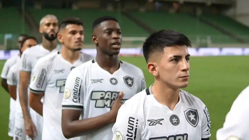 Thiago Almada, Luiz Henrique e Tiquinho Soares em Atlético-MG x Botafogo | Campeonato Brasileiro 2024