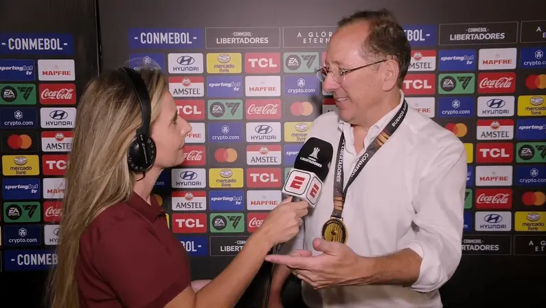 ‘Frase de que tem coisas que só acontecem ao Botafogo ganhou um novo significado hoje’, vibra Textor após título da Libertadores