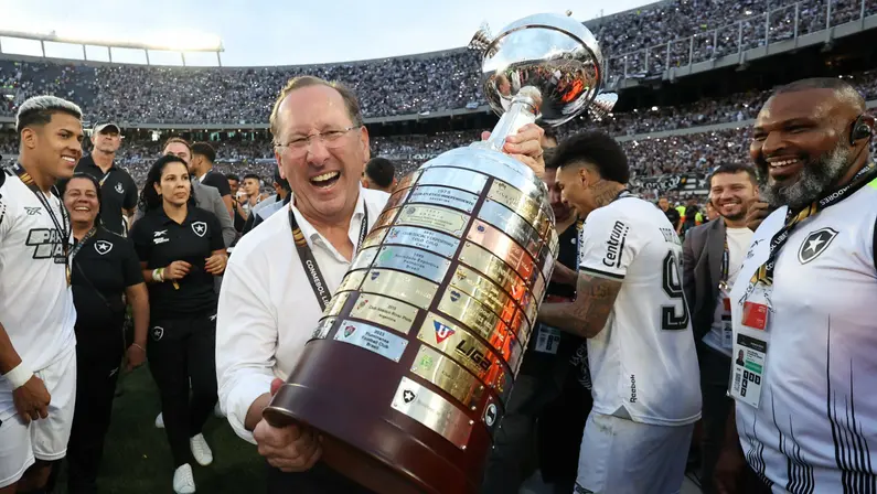 John Textor em Atlético-MG x Botafogo | Libertadores 2024