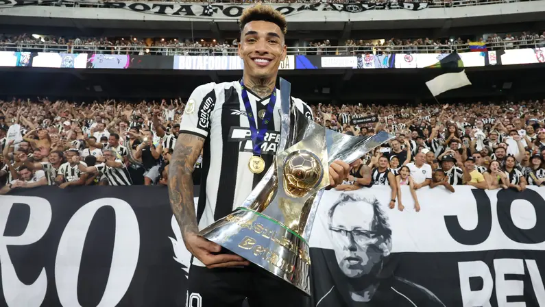 Igor Jesus comemora: ‘Fui um escolhido para estar aqui. Eu queria fazer uma grande história no Botafogo’