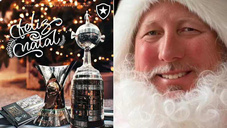 John Textor publica imagem de feliz Natal para torcida do Botafogo