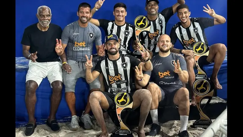 Botafogo bicampeão Futevôlei