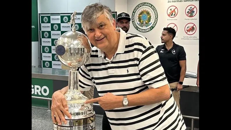 Presidente do Botafogo vibra com ‘temporada mágica’ e projeta 2025 após conversas com Textor sobre investimentos: ‘Vamos vir pesados’