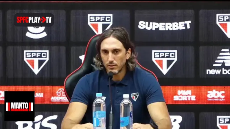 Luis Zubeldía, técnico do São Paulo