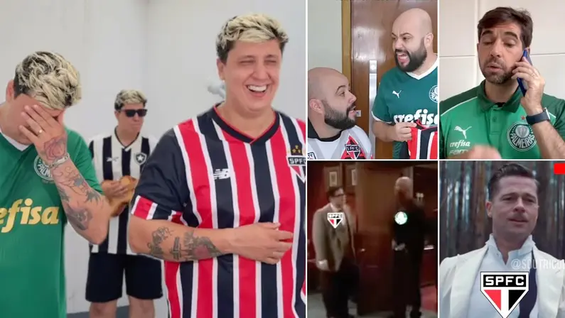 Memes e zoeiras do São Paulo com o Palmeiras sobre jogo do Botafogo na rodada final do Brasileirão-2024