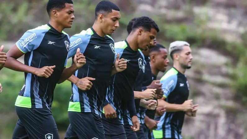 Elenco, treino do Botafogo, CT Lonier