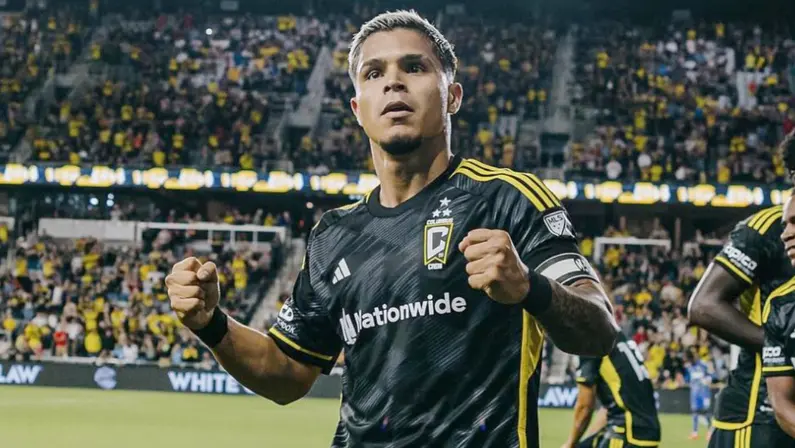Cucho Hernández, atacante do Columbus Crew